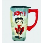 Betty Boop Travel Mug I Love New York Design (ceramic)